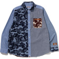 ASIA CAMO PATCHWORK SHIRT MENS