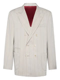 Brunello Cucinelli silk-twill blazer