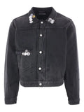 Enfants Riches Déprimés Type VII button-embellished denim jacket