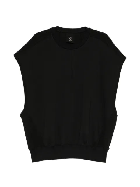 Thom Krom sleeveless panelled sweatshirt