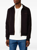 Paul Smith corduroy-trim zip-up jacket