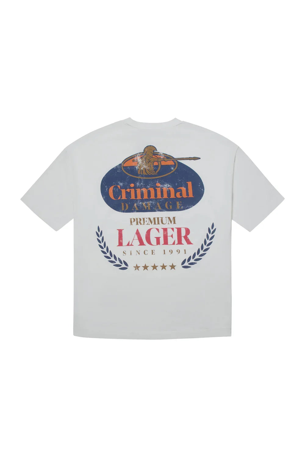 Criminal Damage Premium Lager Tee